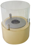 Camino a Bioetanolo da Tavolo Ø13x15,8cm Vannini Giotto Candle Oro