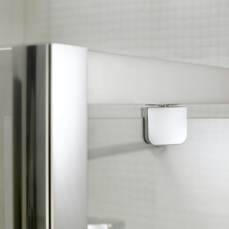 Porta Parete Doccia 2 Ante Battenti In Cristallo Trasparente 6mm H185 Fosterberg Koge Varie Misure