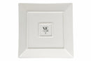 Set 6 Piatti Piani Quadrato in Porcellana 30 cm Villa d'Este Home Tivoli Barrio