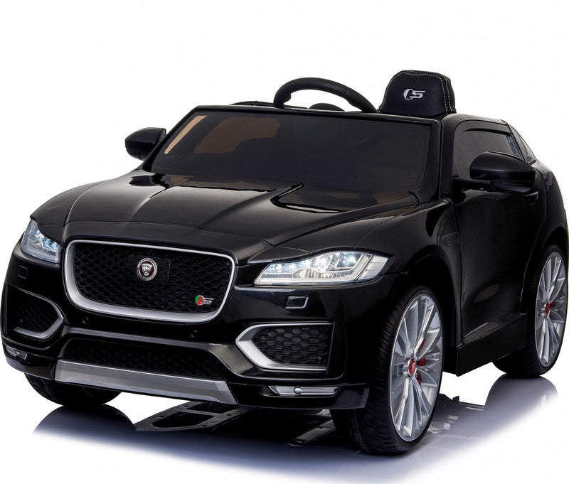 Macchina Elettrica per Bambini 12V con Licenza Jaguar F-Pace Nera