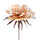 Set 2 Künstliche Seerosenblumen Höhe 108 cm Beige