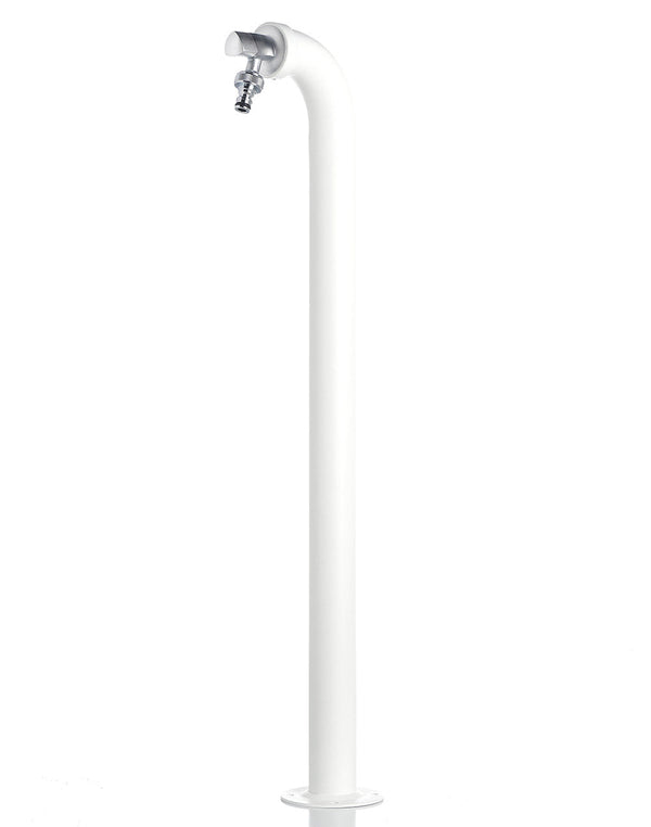 Gartenbrunnen mit Zapfhahn Belfer 42/PS Weiß sconto
