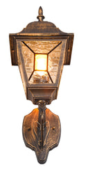 Applique da Esterno Attacco E27 in Alluminio Ruggine