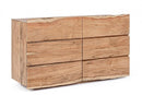 Cassettiera 6 Cassetti 142x45x83h cm Aron 