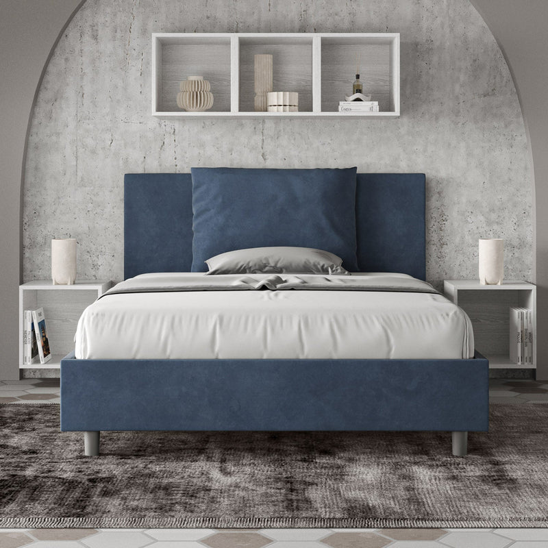 Letto Matrimoniale Antea Blu Varie Misure