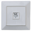 Set 6 Piatti Piani Quadrato in Porcellana 30 cm Villa d'Este Home Tivoli Agadir