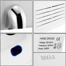 Asciugamani Automatico Elettrico Hotel Aria Calda a Parete 2300W con Fotocellula