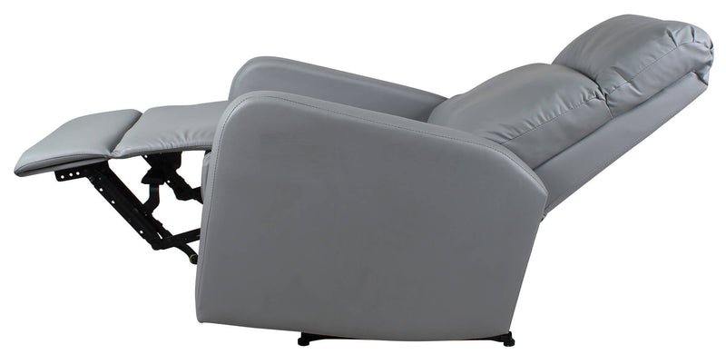 Poltrona Alzapersona Elettrica 1 Motore in Similpelle Vandi Grigia