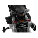 Moto Elettrica per Bambini 12V con Licenza BMW S 1000 RR Nera e Bianca