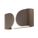 Applique da Esterno a LED 12W Aperta Sovil Gaia Marrone