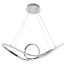 Sospensione Led 45W 4145lm 4500K Cromo E-Energy Nodo