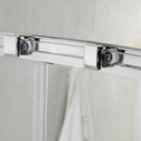 Porta Parete Doccia 1 Anta Scorrevole In Cristallo Opaco 6mm H185 Fosterberg Kolding Varie Misure