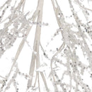 Festone plastica stelle argento cm 53