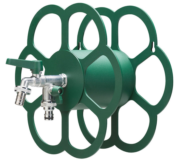 online Portatubo da Muro in Metallo con Rubinetto a Doppia Uscita Belfer 42/FR Verde
