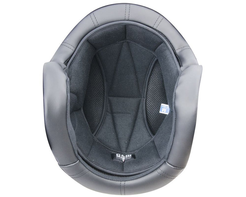 Casco Jet per Scooter Occhiale Interno CGM Vintage 133A Bianco