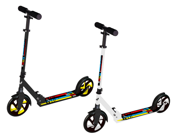 Monopattino 2 Ruote Pieghevole per Bambini Ruote 200 mm Bianco o Nero acquista