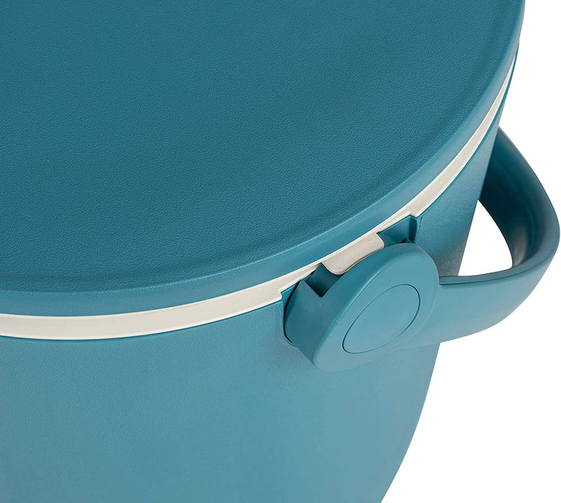 Secchiello Termico Porta Ghiaccio Ø38x37 cm in PVC Keter Go Bar Blu