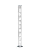 Piantana da Interno a LED in Metallo Cromo