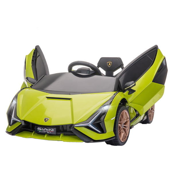prezzo Elektroauto für Kinder 12V Lamborghini Sian FKP 37 Grün