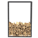 Portalegna Supporto Metallo Porta Legna Interno Legnaia Camino Stufa 150x100x25