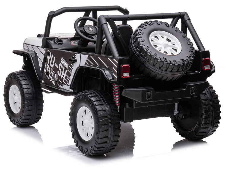 Macchina Elettrica per Bambini 24V 2 Posti Desert Bianco