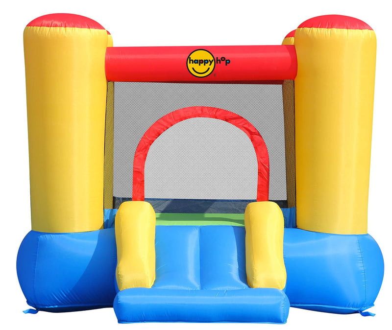 Castello Giostra Gonfiabile con Pompa Happy Hop New Scivolino