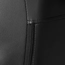 Sedia da Gaming Ergonomica 64x53x122-133 cm con Supporto Lombare e Poggiatesta in Similpelle Rossa