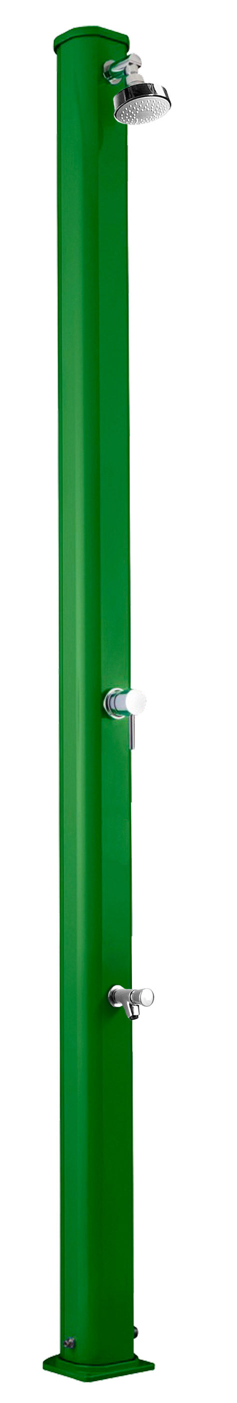 acquista Doccia Solare da Giardino 25L Miscelatore e Lavapiedi Arkema Jolly S Verde