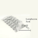 Set 72 Fiocchi Decorativi 5 cm in Tessuto