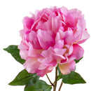 Set 4 Rami Artificiali Peonia Gigante H 57