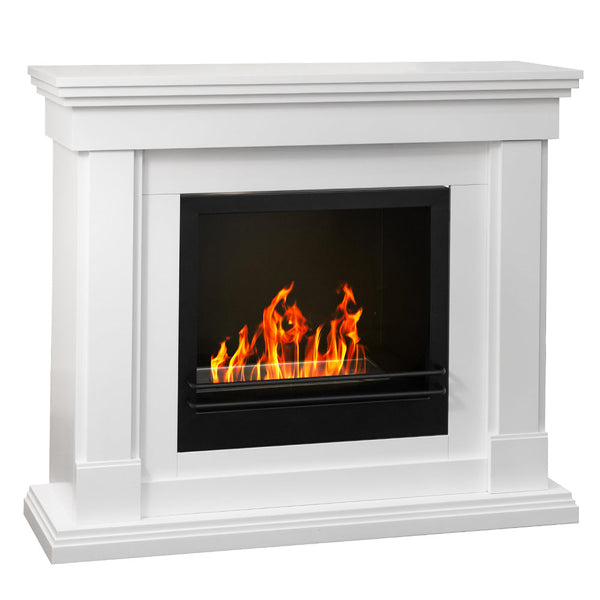 Bioethanol Bodenkamin 110x36x100 cm Clinton White sconto