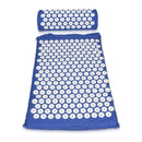 Tappetino 63x39x2 Agopressione con Cuscino Blu