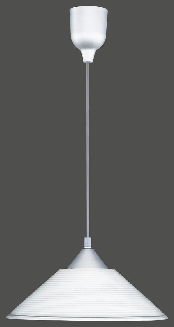 Innenpendelleuchte E27 aus Aluminium-Kunststoff sconto