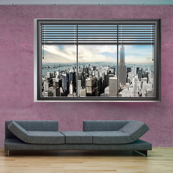 Fototapete - New Yorker Fenster Ii Wallpaper Erroi sconto