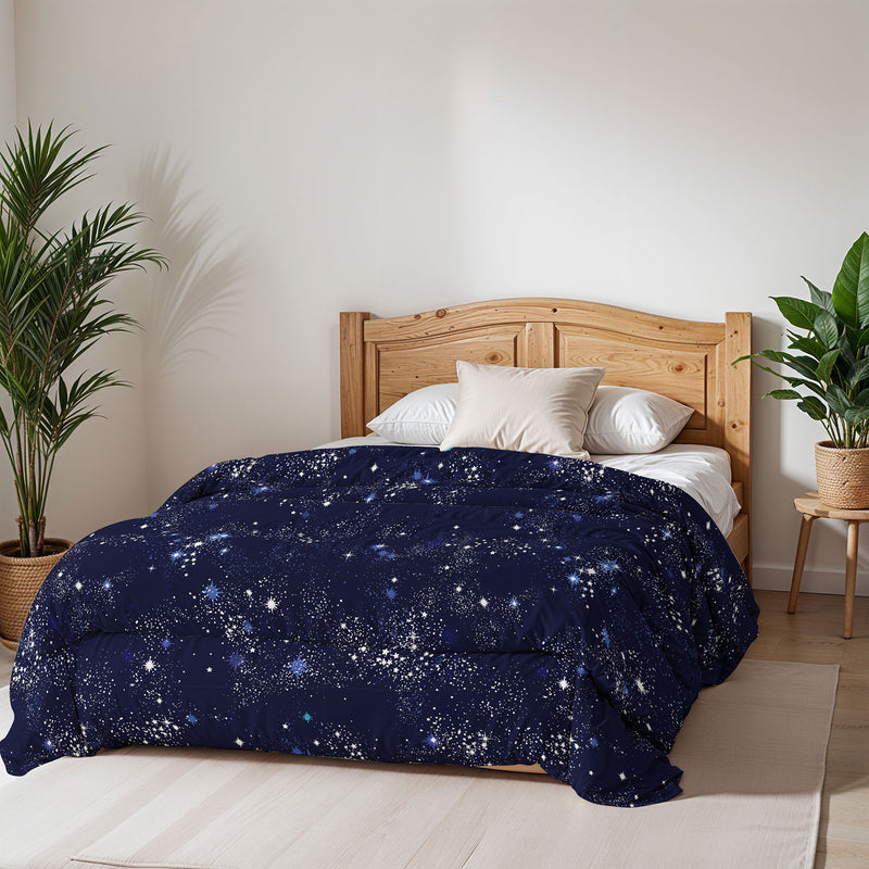 Trapunta Invernale Stampata in Microfibra 200gr Double Face Orione Varie Misure