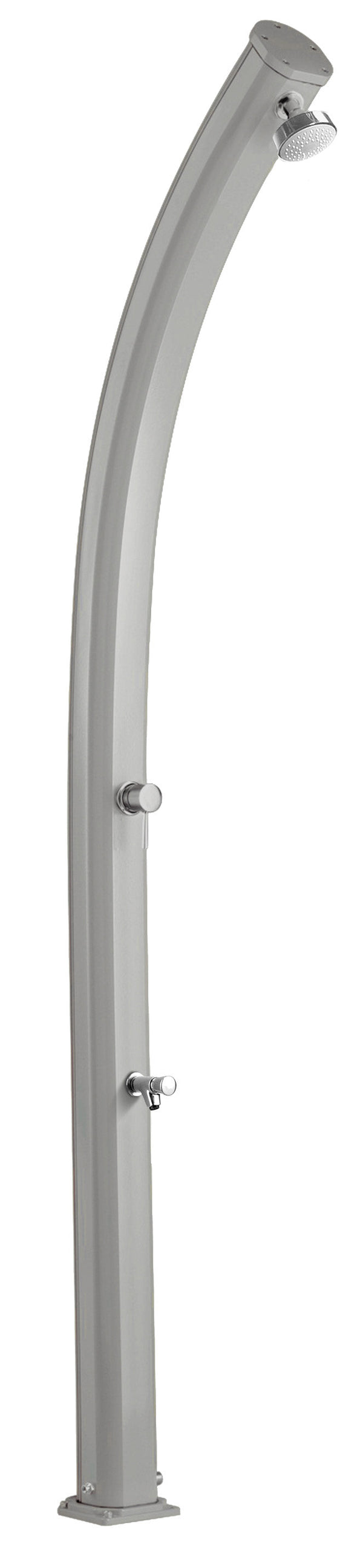 acquista Doccia Solare da Giardino 25L Miscelatore e Lavapiedi Arkema Jolly Inox Paint
