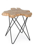 Tavolino 50x50x50 cm Savanna in Legno Nero