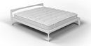 Topper Trapuntato Imbottito con Elastici Silver Bianco Varie Misure