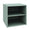 Cubo Composite con Mensola 35x35x35 cm in Compensato  Verde Salvia