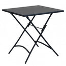 Tavolo Bristol 70x70x72 h cm in Acciaio Antracite