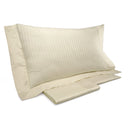 Set Lenzuola Matrimoniali Sopra Sotto e Federe Tinta Unita Mitera Rubino Corda 