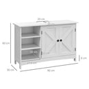 Mobile Sottolavello da Bagno 90x30x60 cm in Legno Bianco