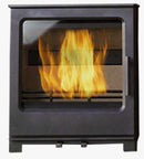 Stufa a Legna in Ghisa 8,1 kW 49x31x55 cm Ainhoa Nera