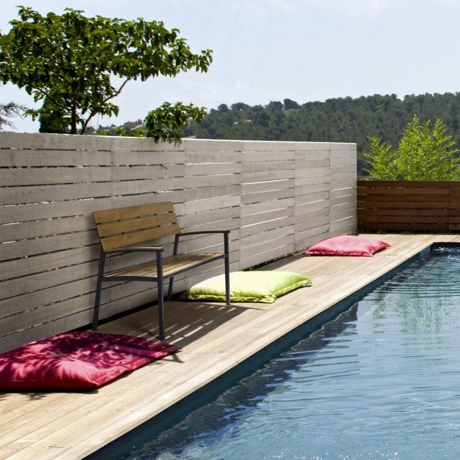 Panchina Isak Antracite in Alluminio