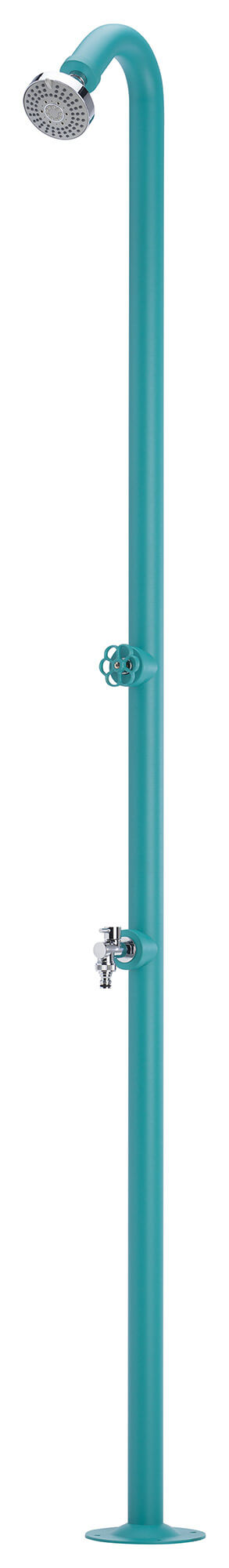 online Gartendusche mit Armatur Belfer 42D3 Türkis
