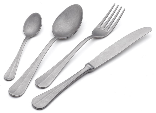 Service-Set Besteck 24-teilig in Retro Eme Royal Steel prezzo