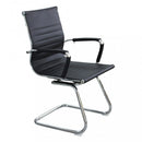 Poltrona da Ufficio Kyra 60x60x95 h cm in Poliuretano Nero