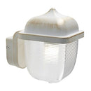 Lampada Applique Quadra Colore Bianco e Oro per Esterno Linea Short Sovil