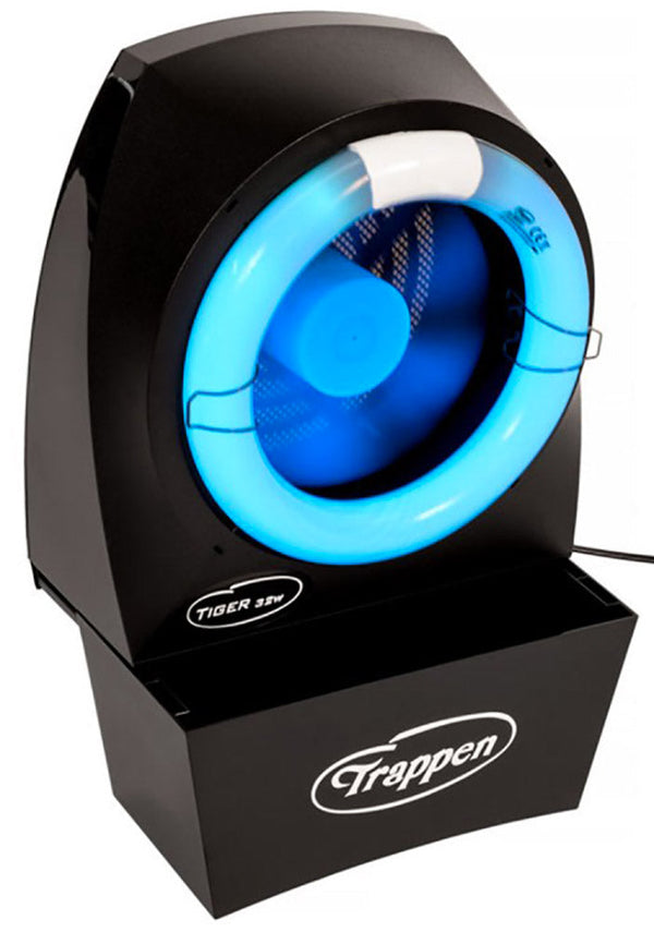 prezzo Elektrisches Saug-Moskitonetz 50W Trappen Tiger Black Line Black