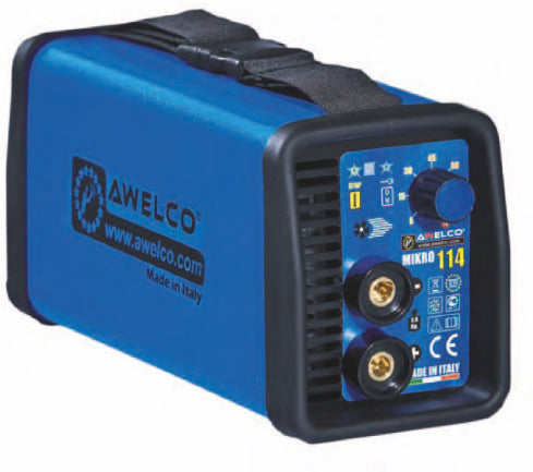 sconto Awelco Mikro 114 MMA Inverter-Elektroden-Schweißgerät mit Koffer
